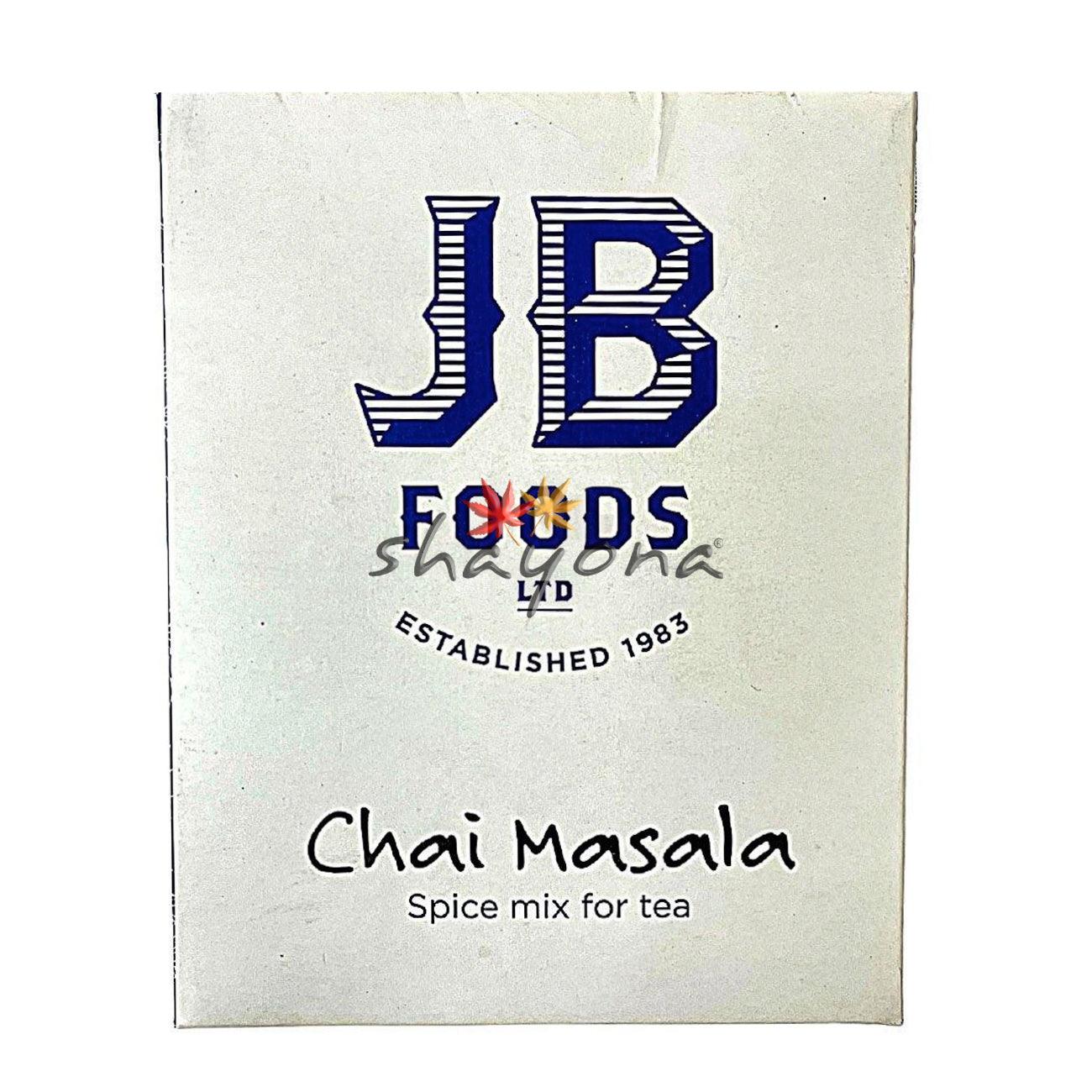 JB Foods Chai Masala Shayona UK