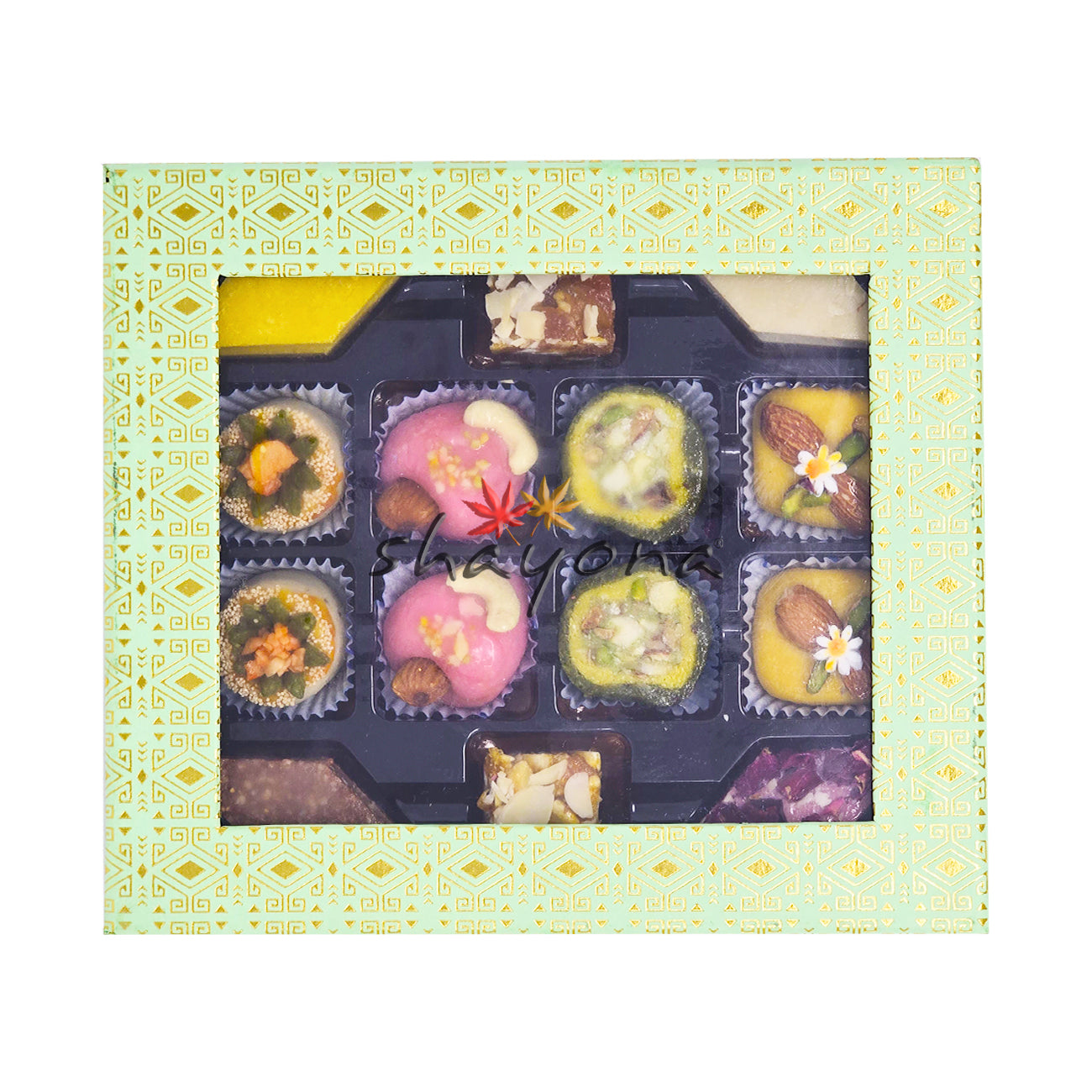 Shayona Dry Fruit Mithai Gift Box - 18 Pieces