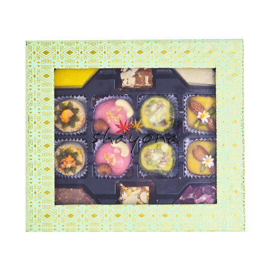 Shayona Dry Fruit Mithai Gift Box - 18 Pieces