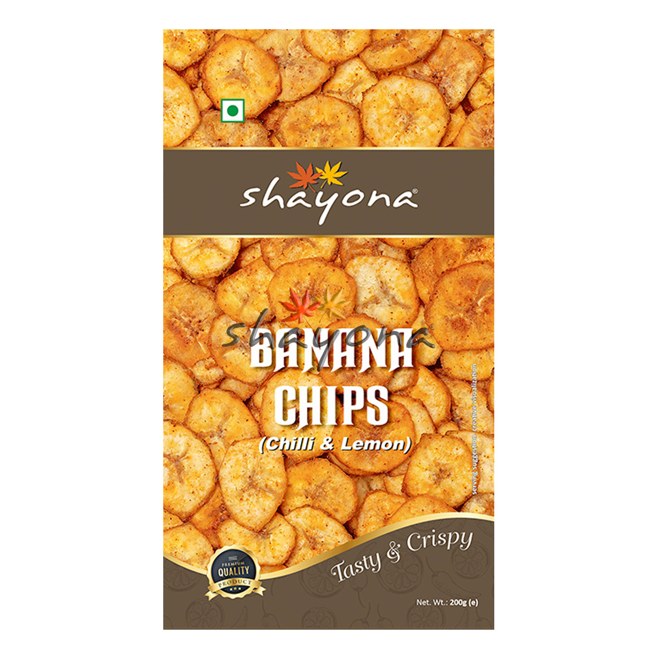 Shayona Banana Chips - Chilli & Lemon