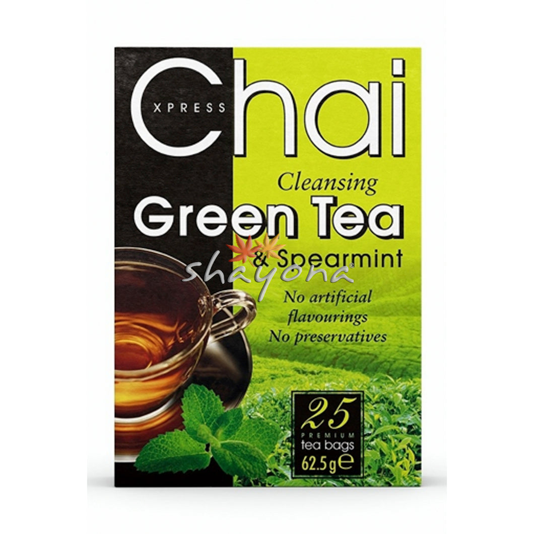 Chai Xpress Green Tea & Spearmint Tea Bags