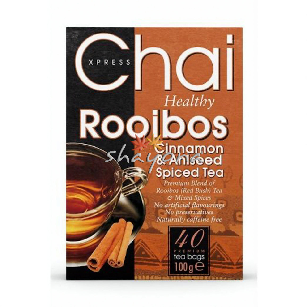 Chai Xpress Rooibos Tea Bags Shayona UK