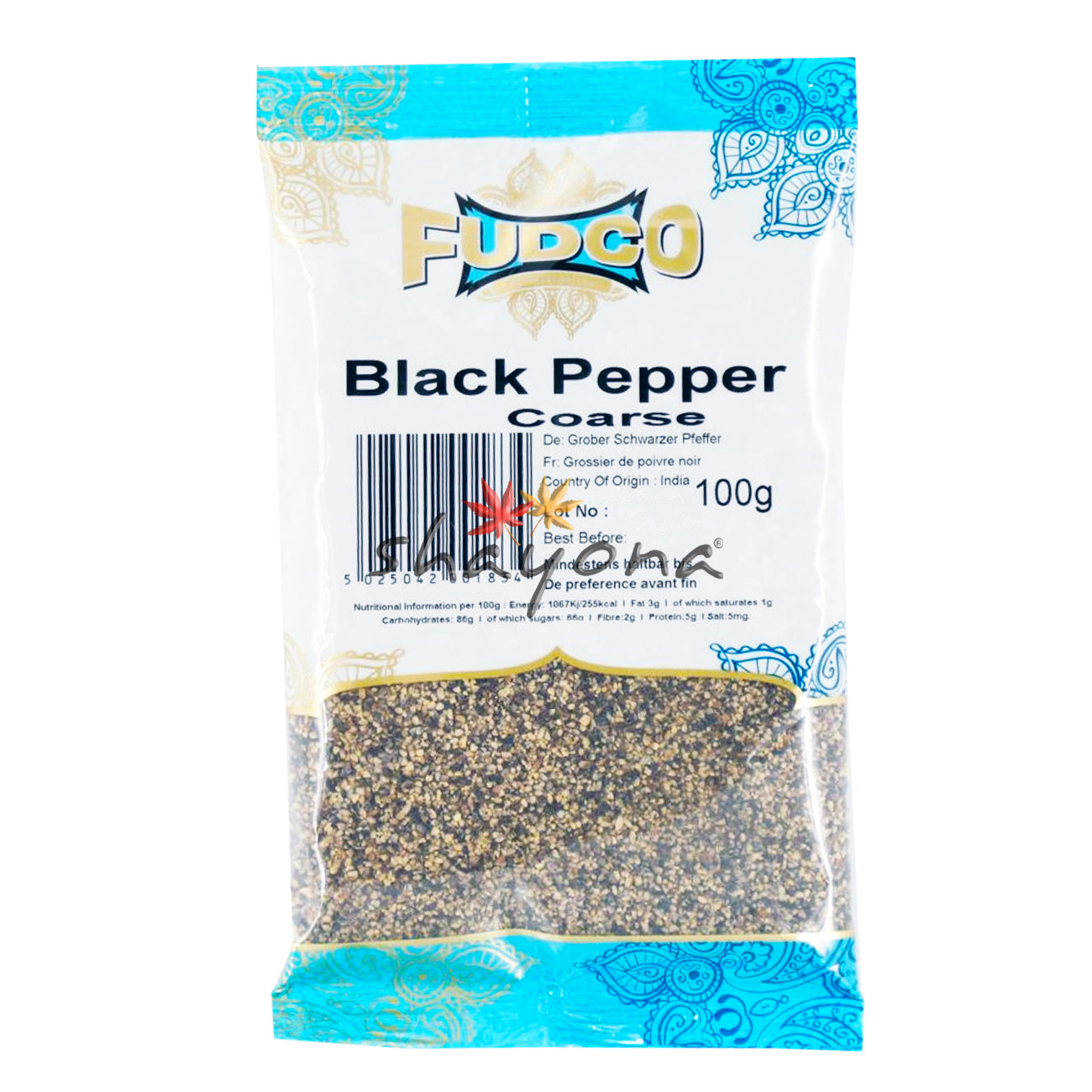 Fudco Black Pepper Course