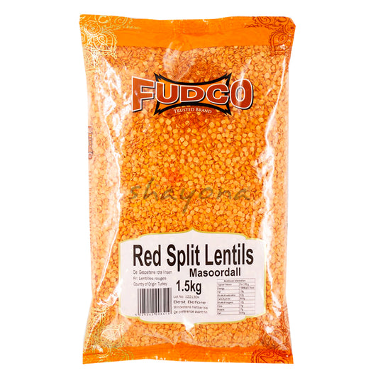 Fudco Red Split Lentils