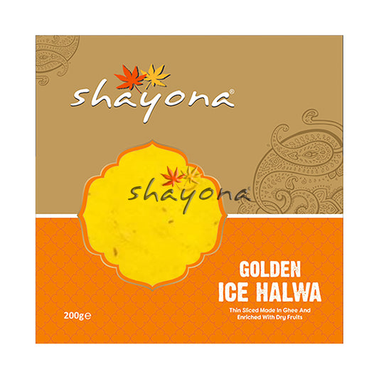 Shayona Golden Ice Halwa