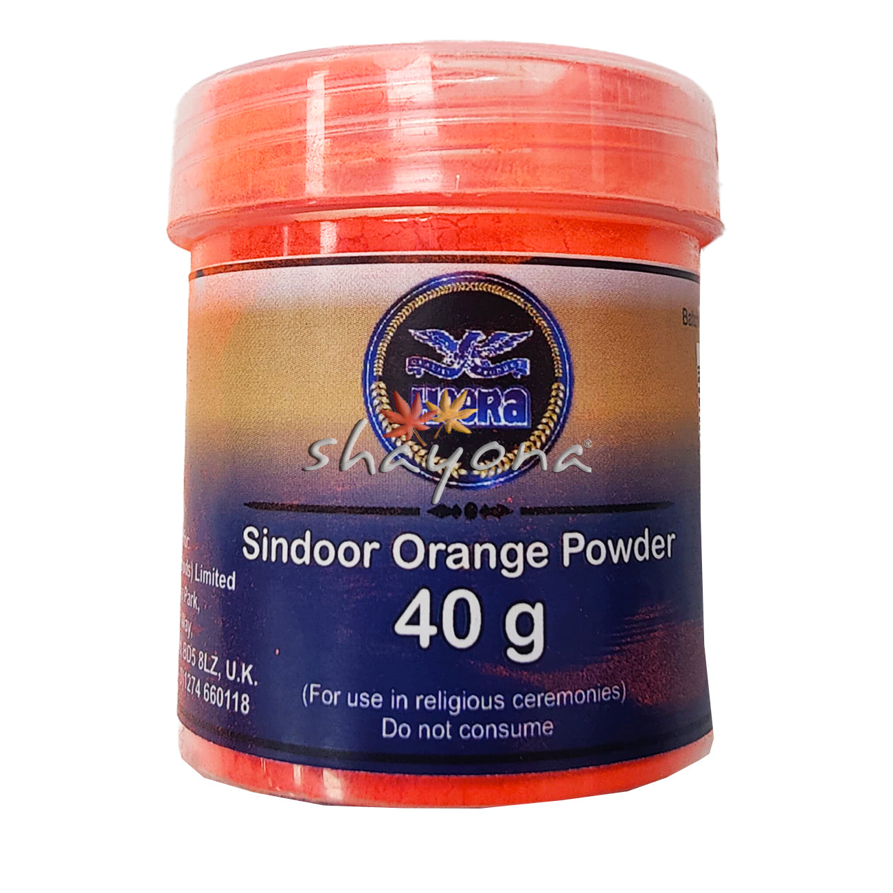 Heera Sindoor Orange Powder – Shayona UK