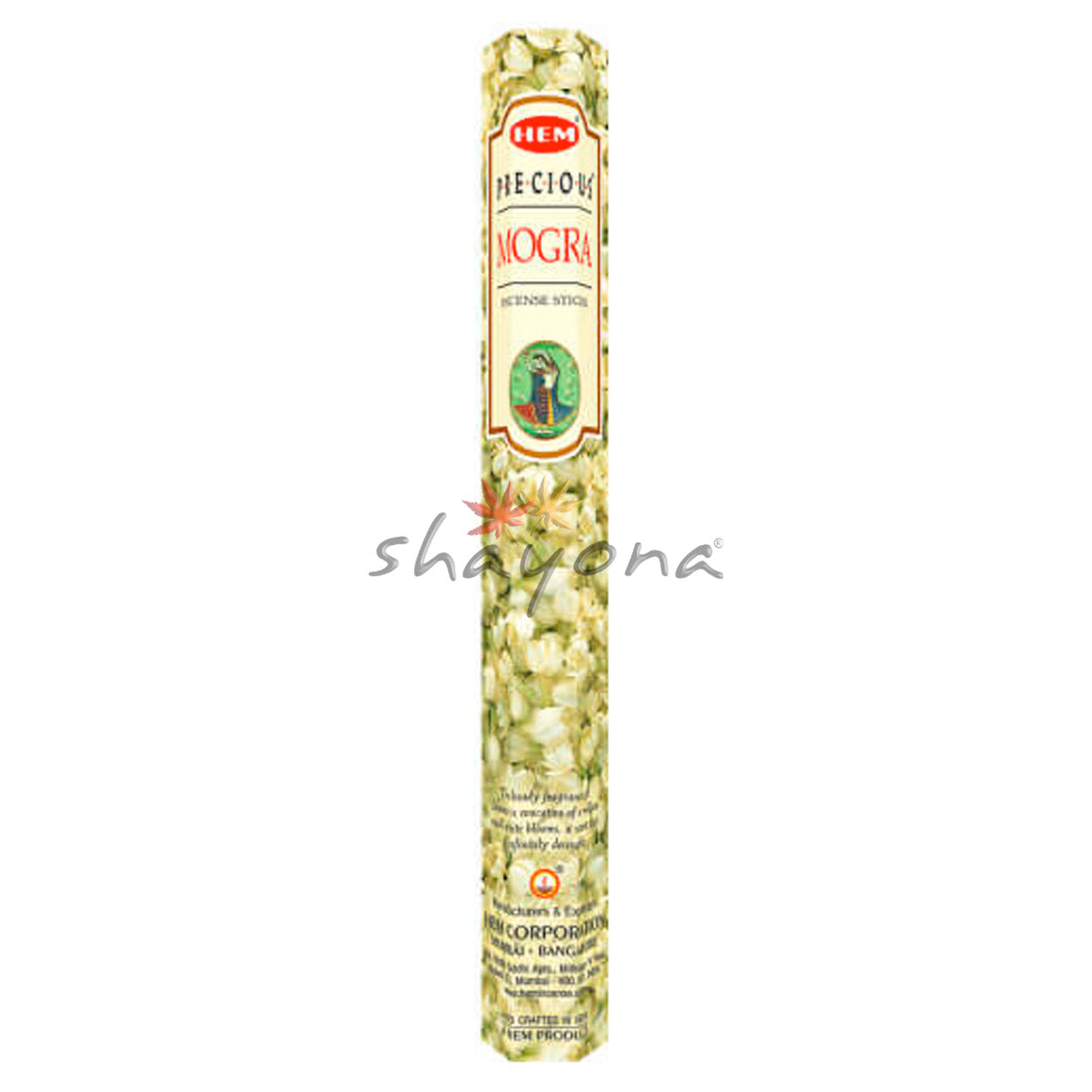 Hem Precious Mogra Hexa Incense Sticks