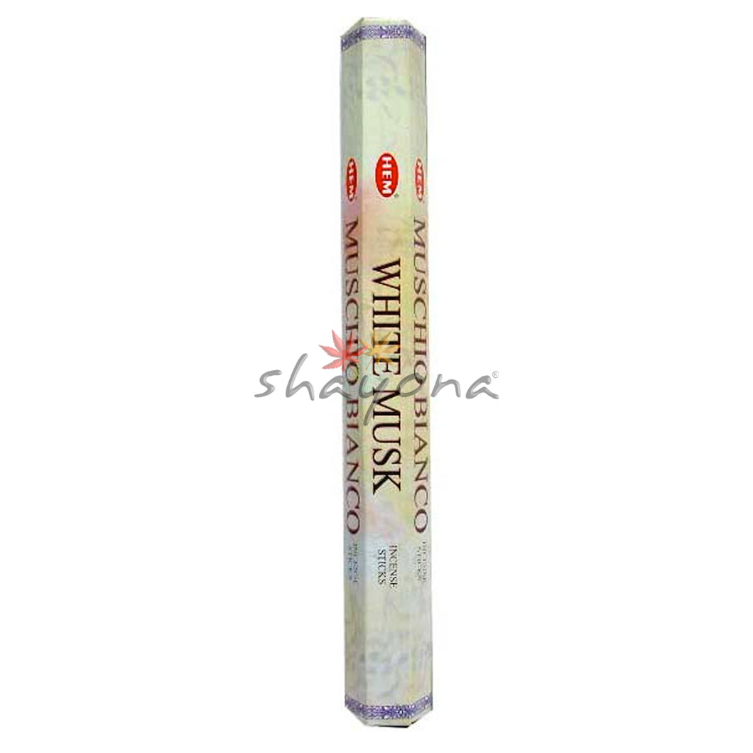 Hem White Musk Hexa Incense Sticks