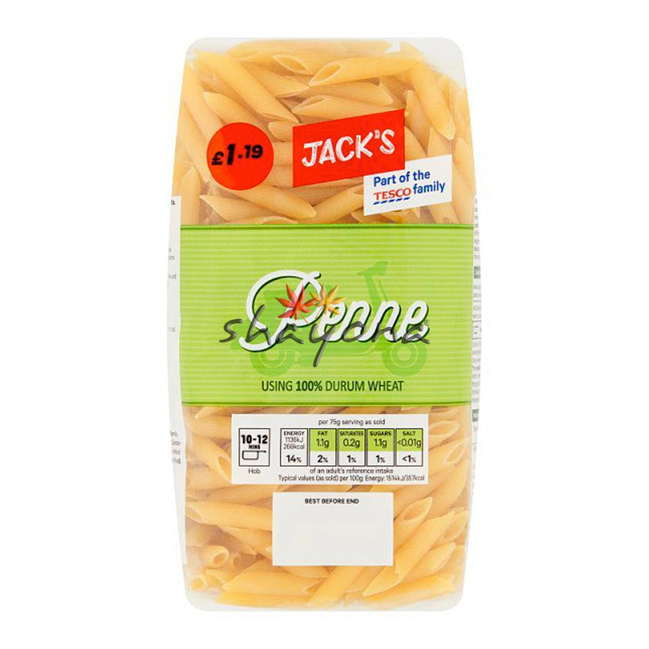 Jack's Penne Pasta – Shayona UK