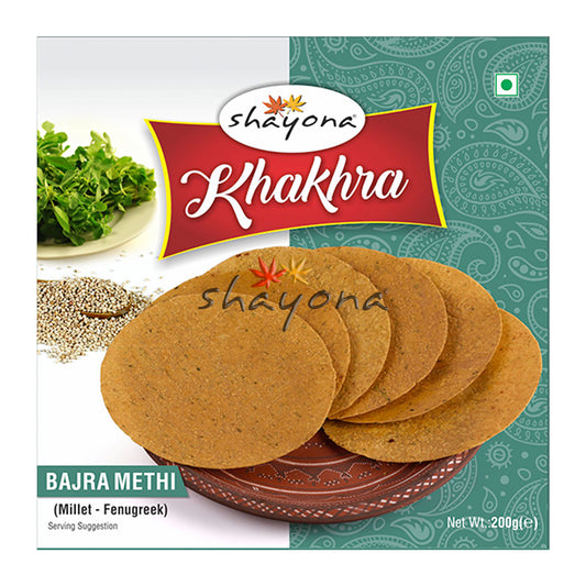 Shayona Khakhra - Bajra Methi