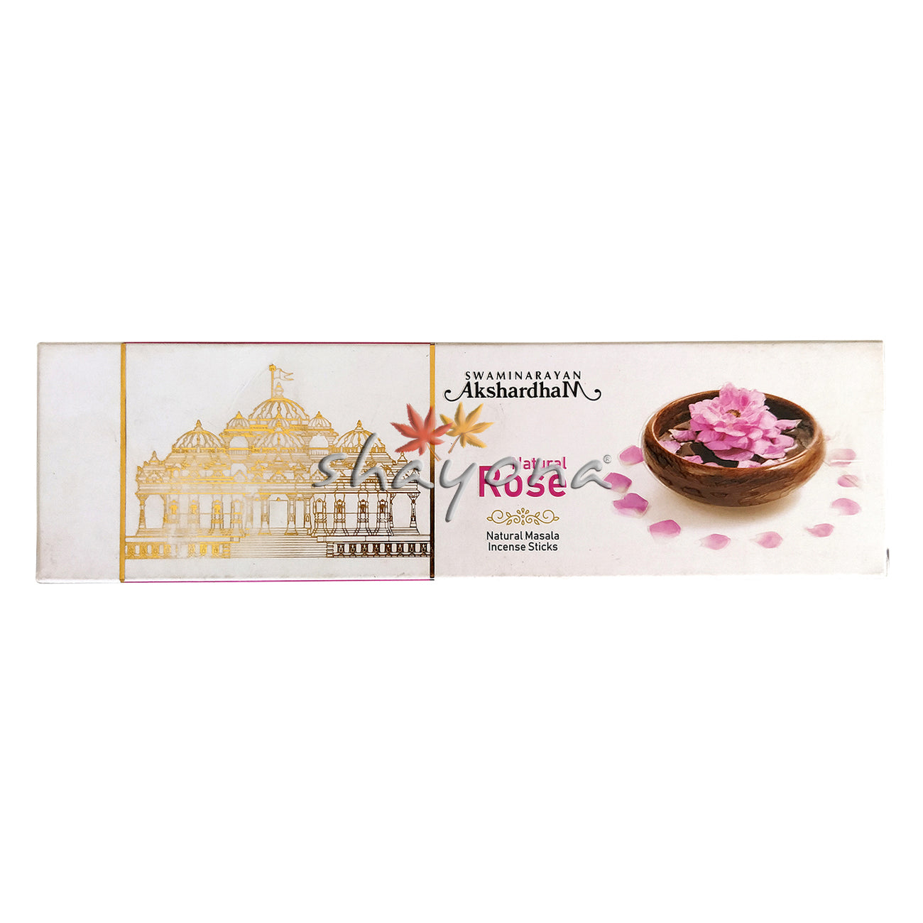 BAPS Akshardham Natural Rose Incense Sticks