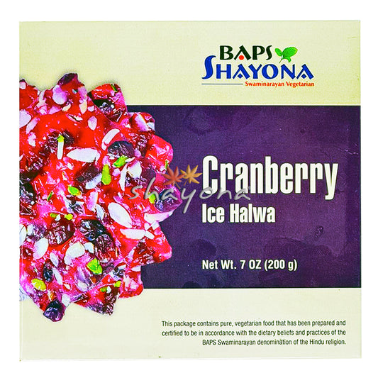 Shayona Cranberry Ice Halwa