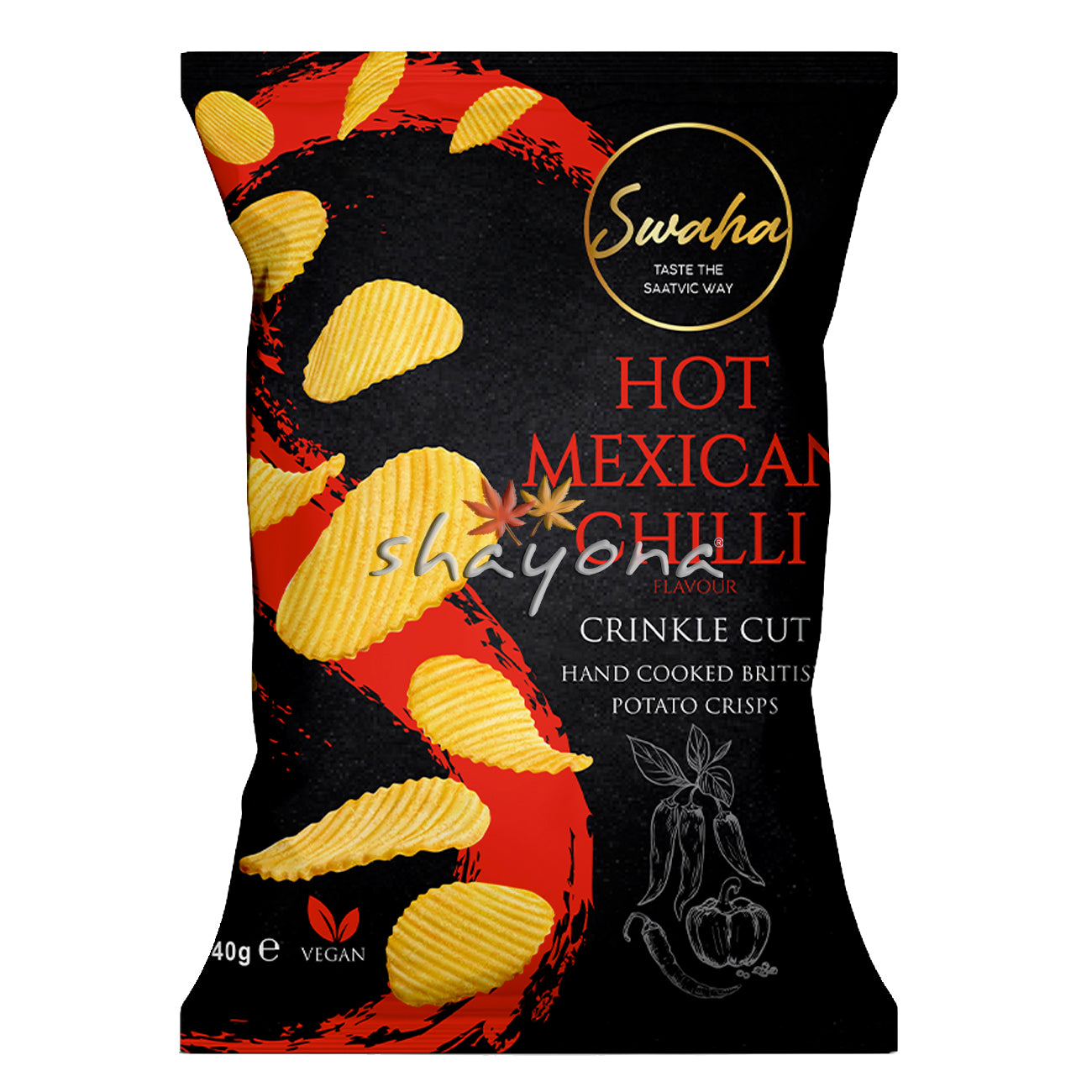 Swaha Hot Mexican Chilli Crisps