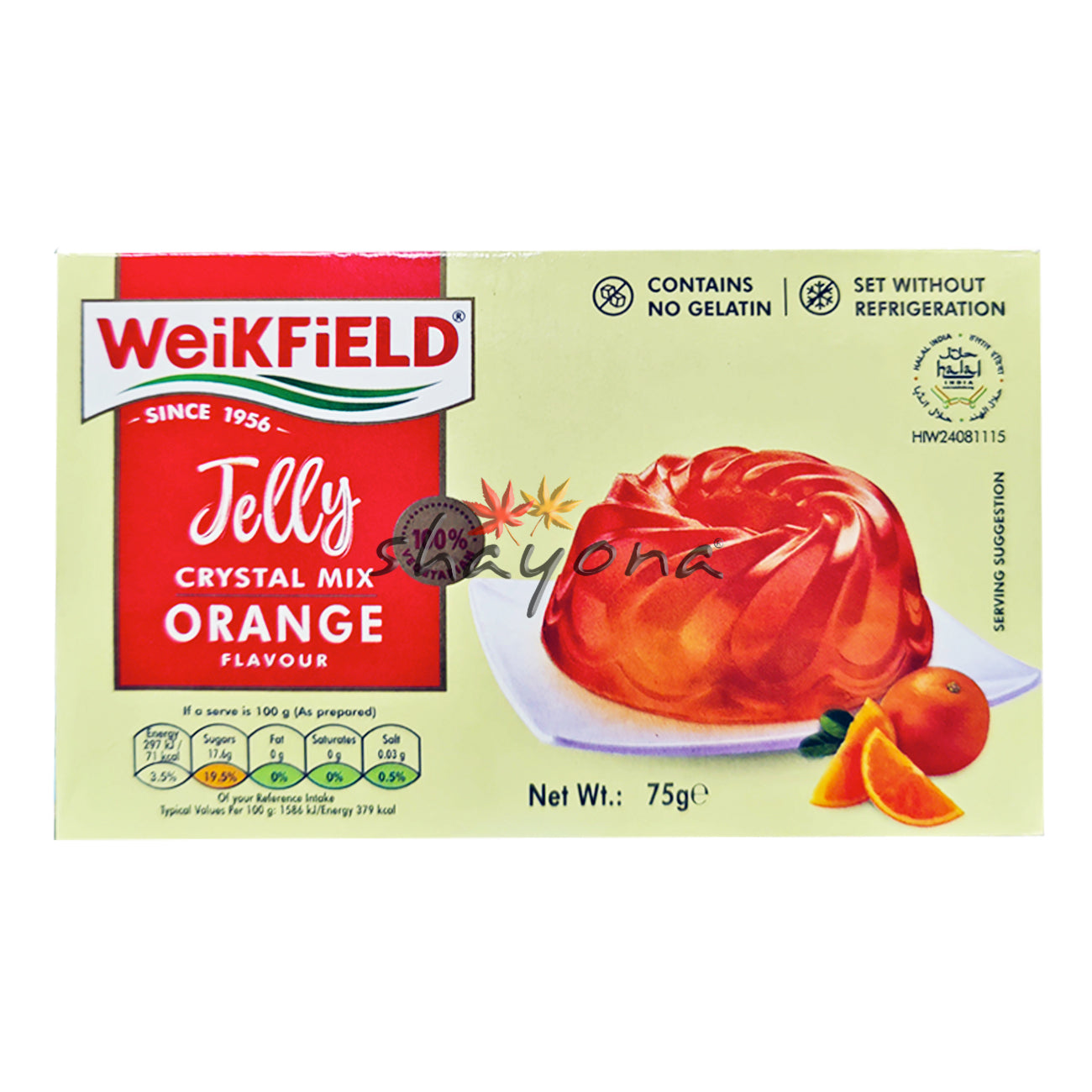 Weikfield Orange Jelly