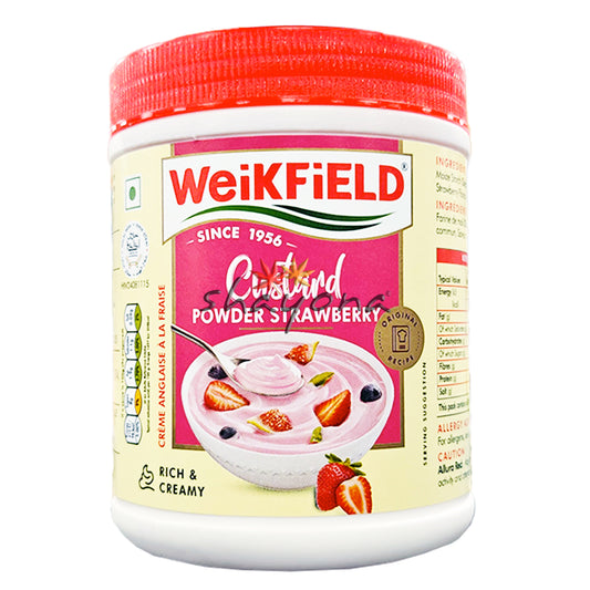 Weikfield Strawberry Custard Powder