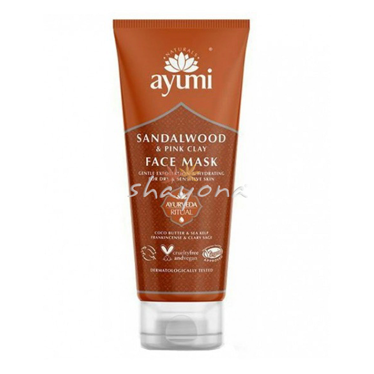 Ayumi Sandalwood & Pink Clay Face Mask