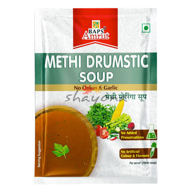 BAPS Amrut Methi Drumstick Soup - Shayona UK
