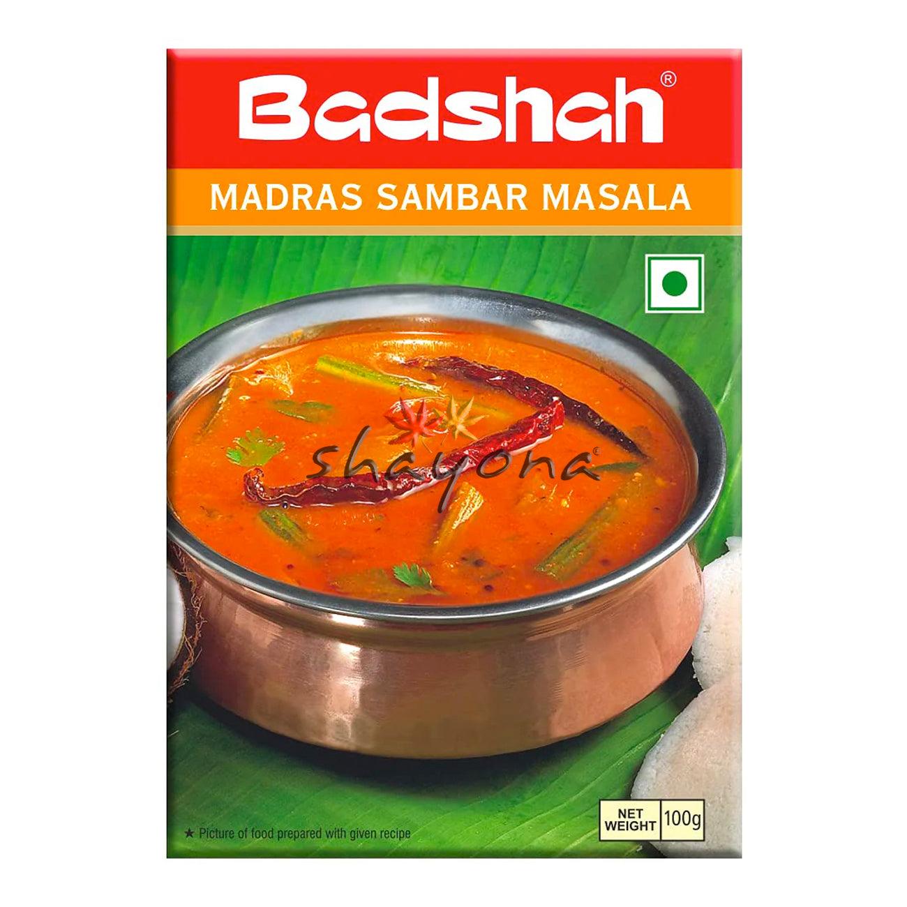 Badshah Madras Sambar Masala - Shayona UK