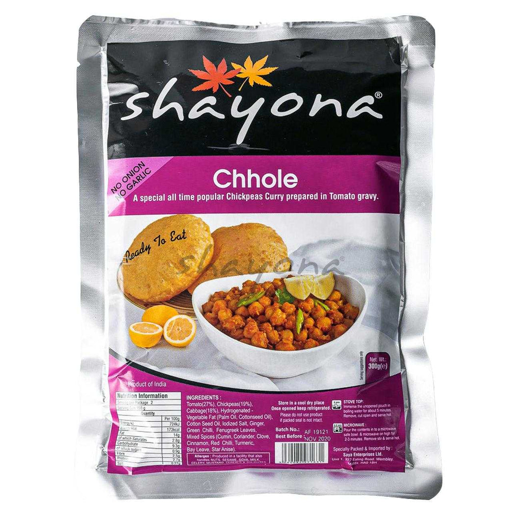 Shayona Chhole