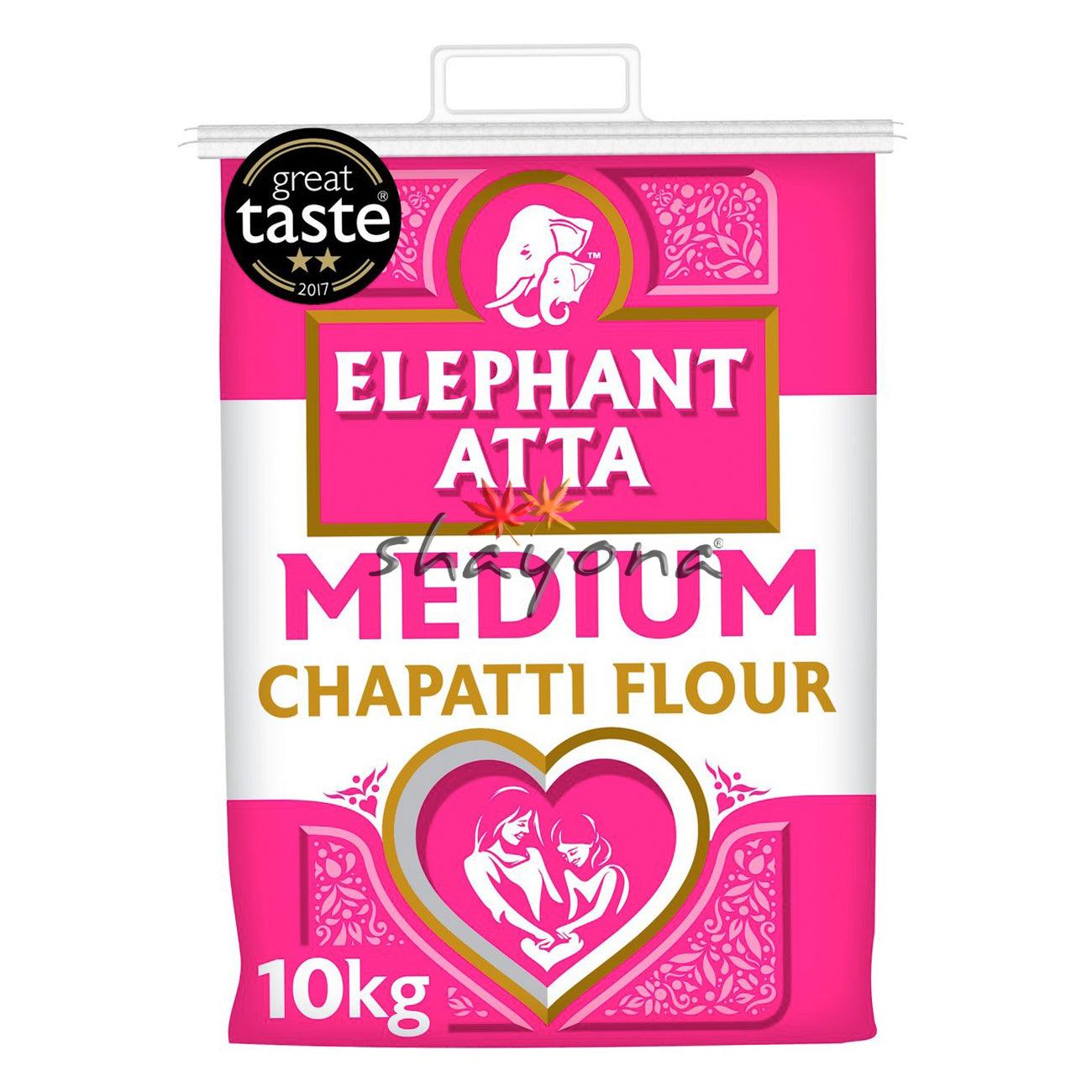 Elephant Atta - Medium Chapatti Flour - Shayona UK