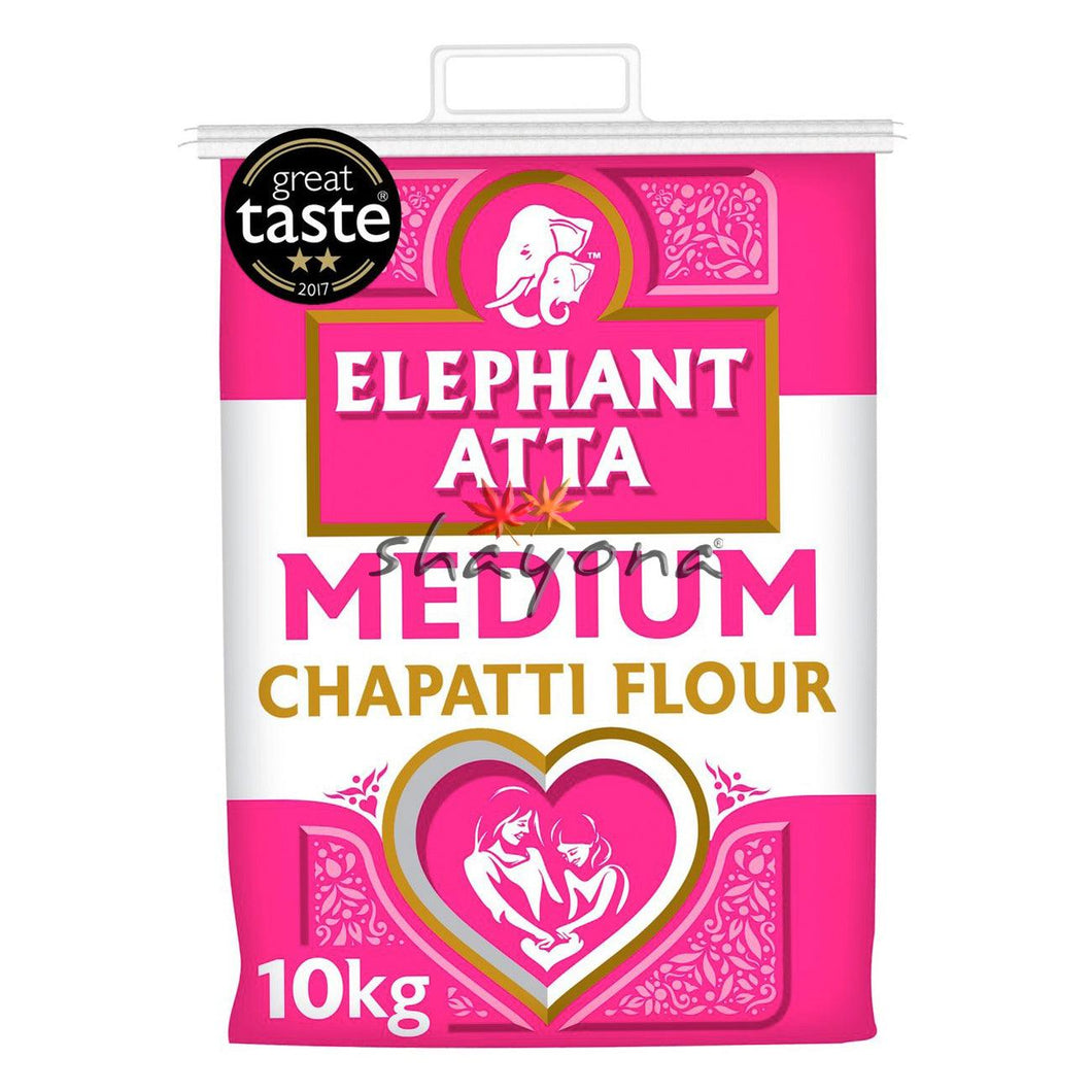 Elephant Atta - Medium Chapatti Flour - Shayona UK