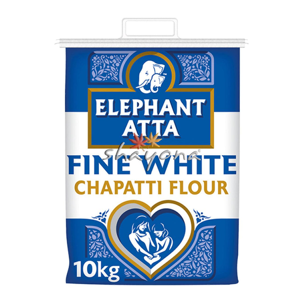Elephant Atta - Fine White Chapatti Flour - Shayona UK
