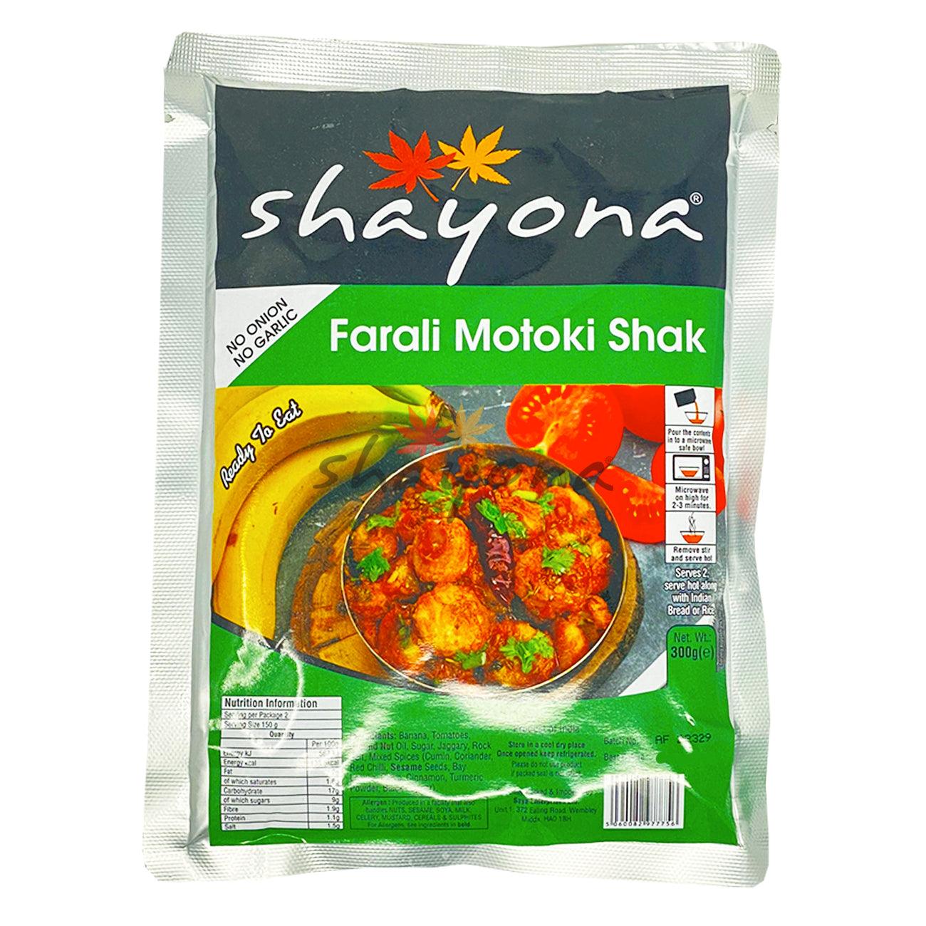 Shayona Farali Motoki Shak - Shayona UK