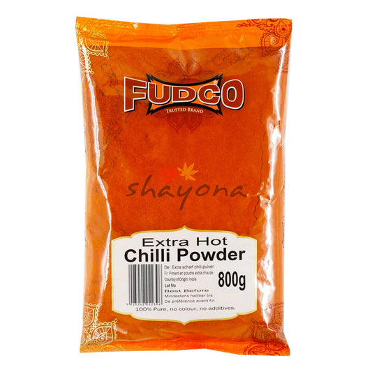 Fudco Extra Hot Chilli Powder - Shayona UK