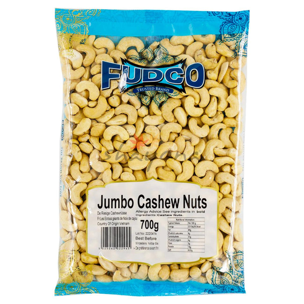 Fudco Jumbo Cashew Nuts - Shayona UK