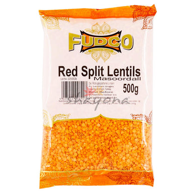 Fudco Red Split Lentils - Shayona UK