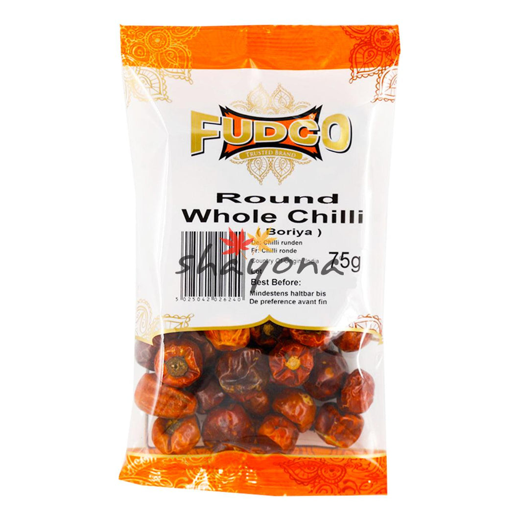 Fudco Round Whole Chilli - Shayona UK