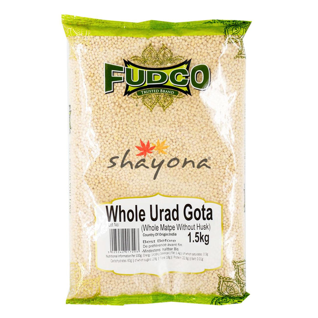 Fudco Whole Urad Gota - Shayona UK