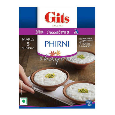Gits Phirni - Shayona UK