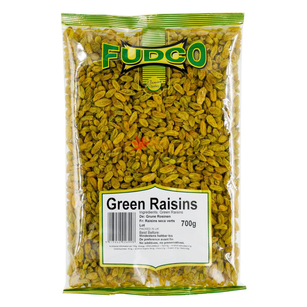 Fudco Green Raisins - Shayona UK
