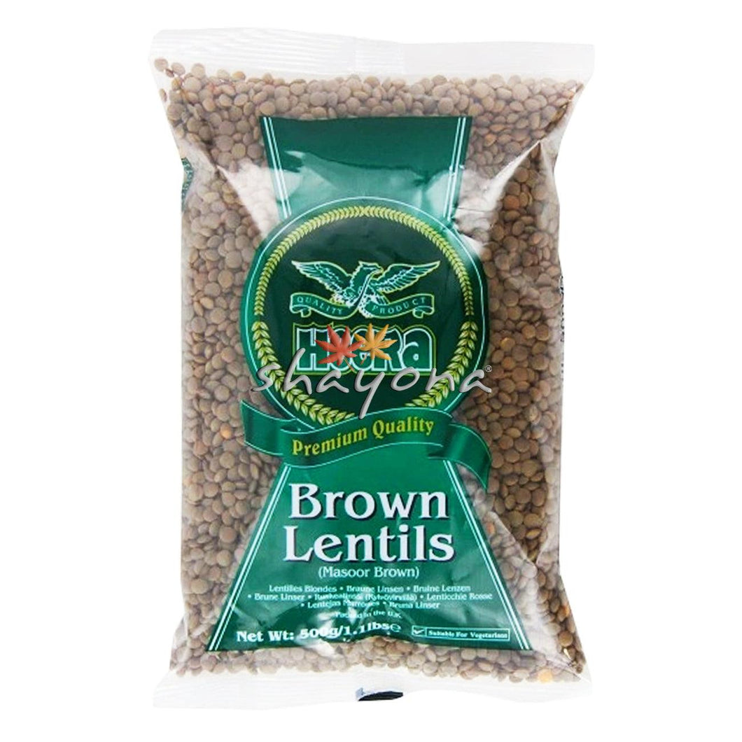 Heera Brown Lentils - Shayona UK