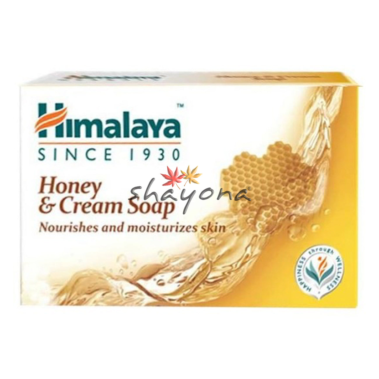 Himalaya Cream & Honey Nourishing Soap Shayona UK