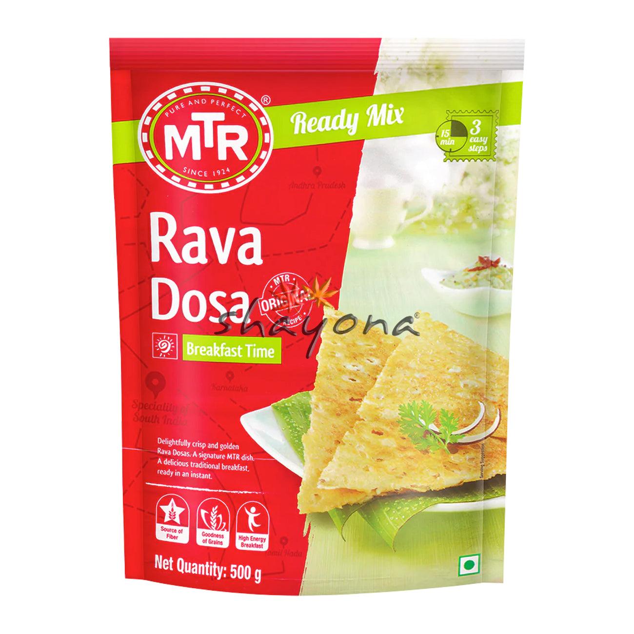 MTR Rava Dosa Mix - Shayona UK