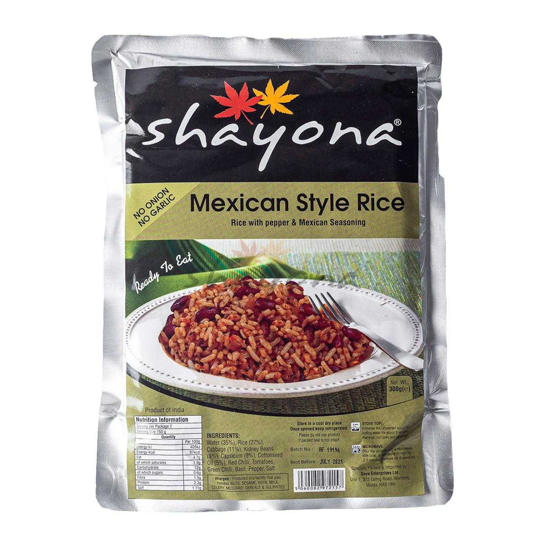 Shayona Mexican Style Rice