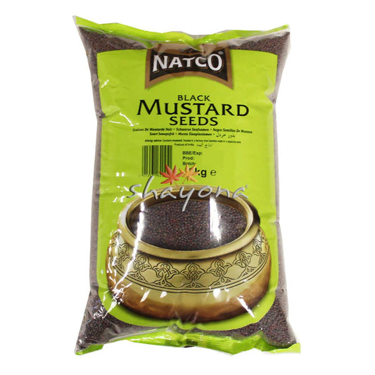 Natco Black Mustard Seeds - Shayona UK