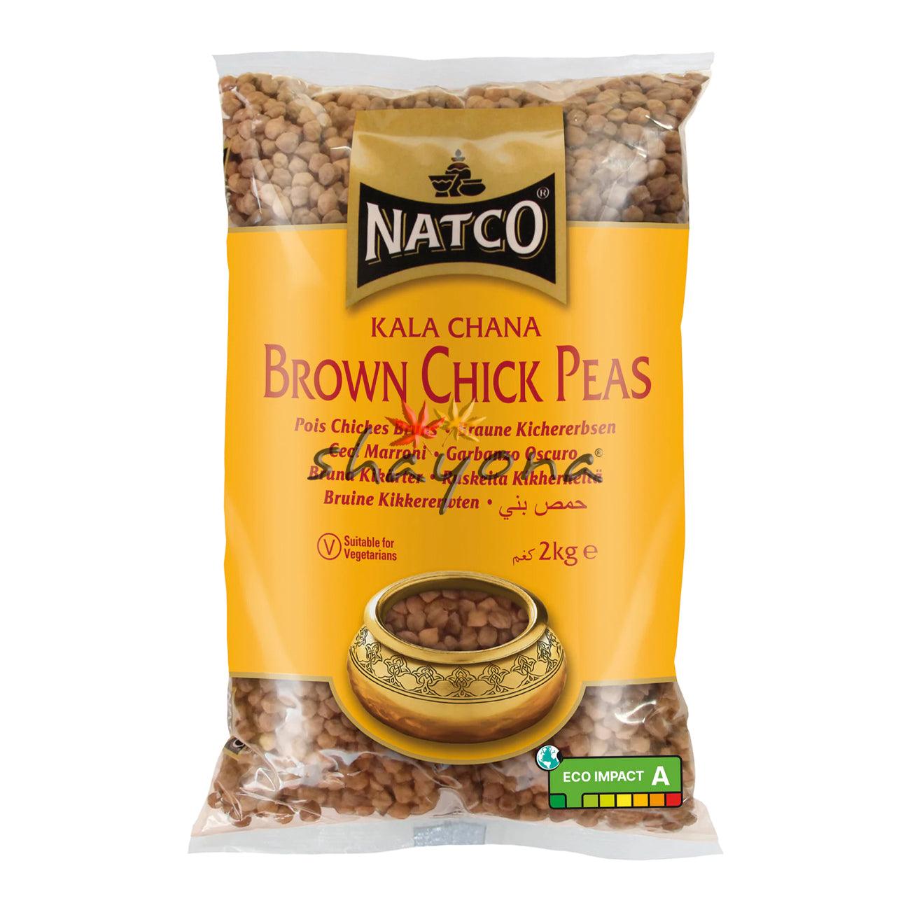 Natco Brown Chick Peas - Shayona UK