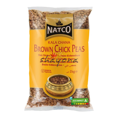 Natco Brown Chick Peas - Shayona UK