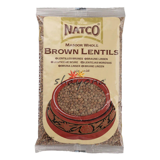 Natco Brown Lentils - Shayona UK