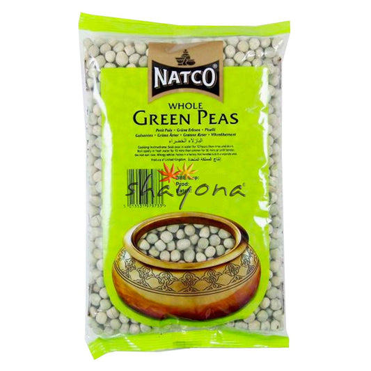 Natco Whole Green Peas - Shayona UK