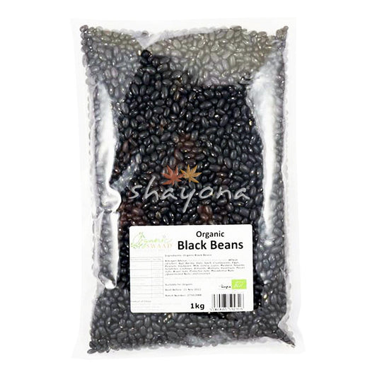 Organic Swaad Organic Black Beans - Shayona UK