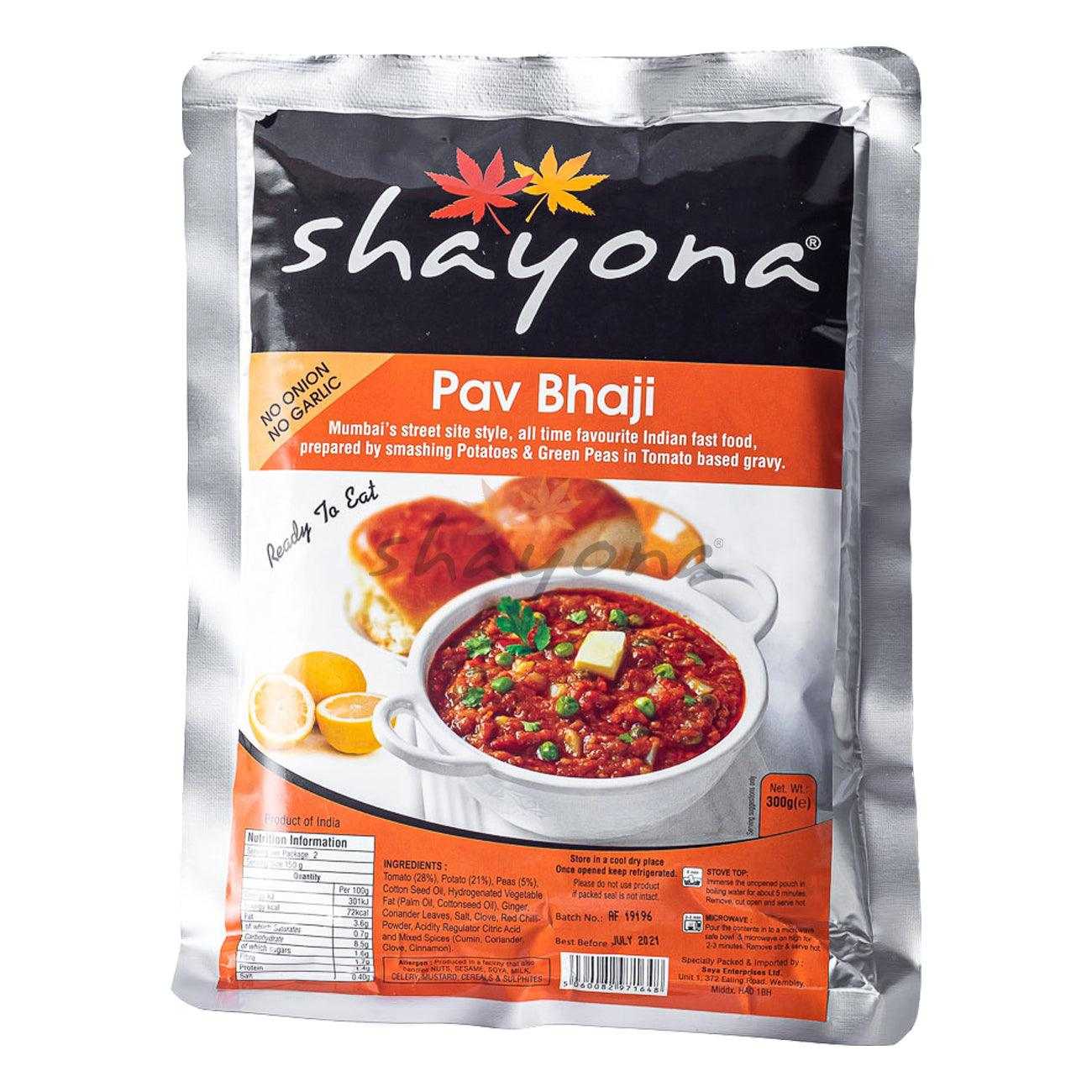 Shayona Pav Bhaji