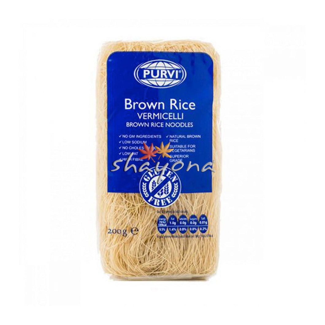Purvi Brown Rice Vermicelli - Shayona UK