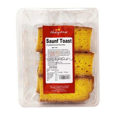 Shayona Saunf Toast