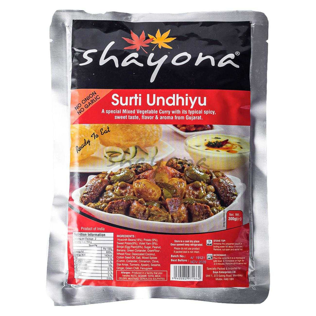 Shayona Surti Undhiyu