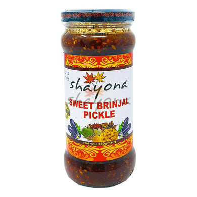 Shayona Sweet Brinjal Pickle - Shayona UK