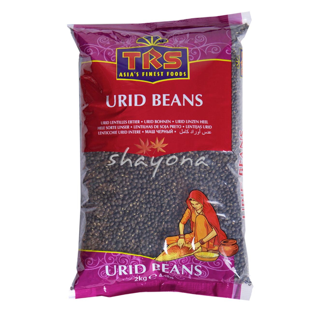 TRS Urid Beans Whole - Shayona UK